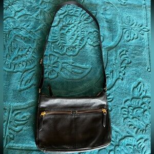 Fossil Black Leather Purse